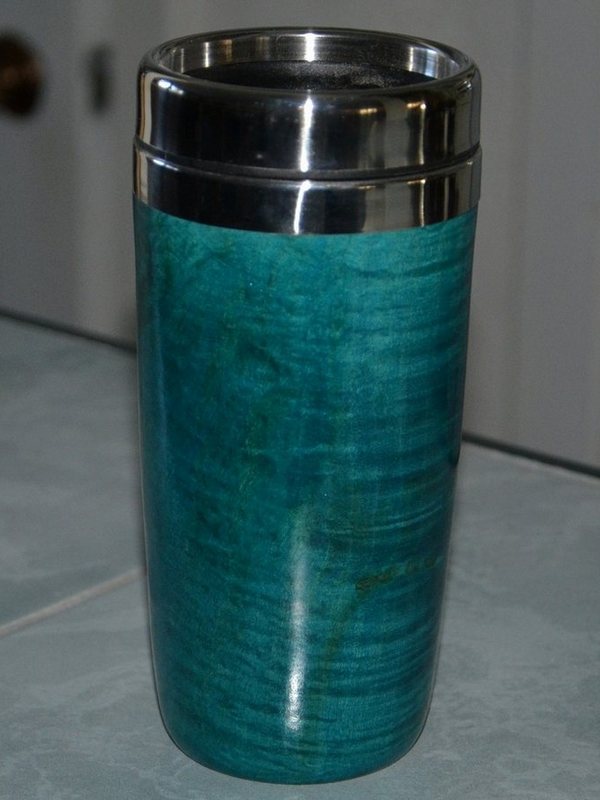 Turquoise Maple Mug